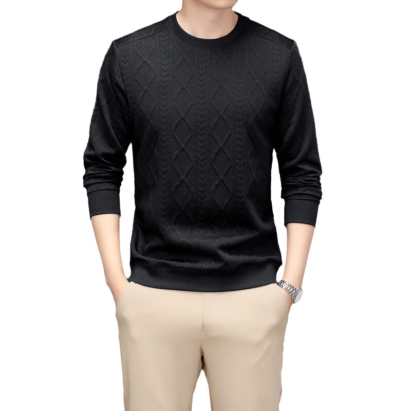 Men's Comfortable Loose Fit Round Neck Top