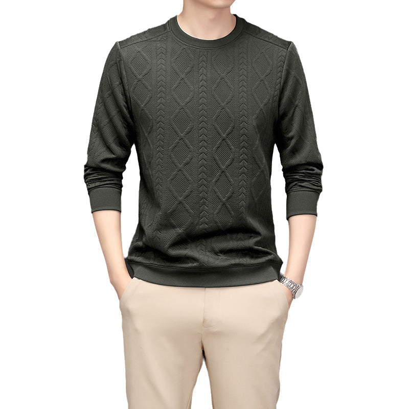 Men's Comfortable Loose Fit Round Neck Top
