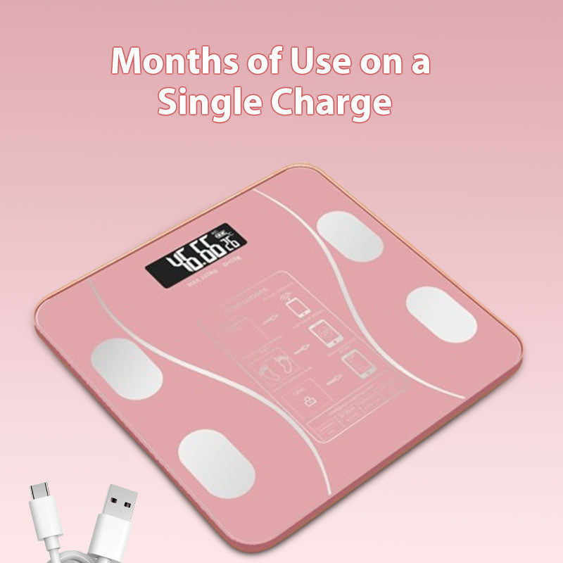 ❤️Smart Body Fat Scale – Know your numbers, track your health! Measures weight & body fat easily. Large display, auto-on. Your wellness companion. 🩺📊