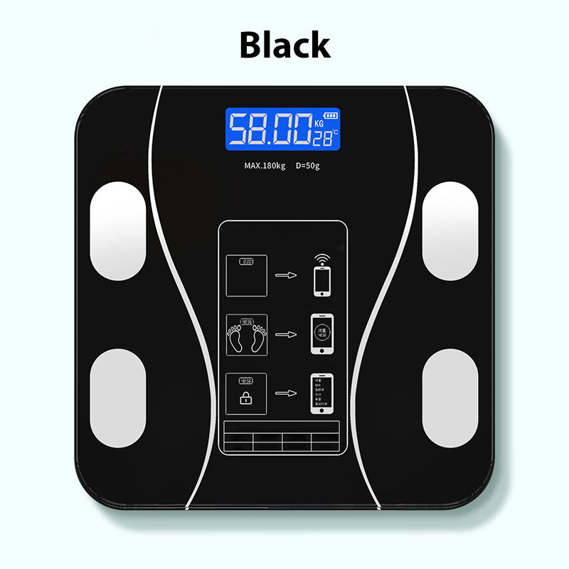 ❤️Smart Body Fat Scale – Know your numbers, track your health! Measures weight & body fat easily. Large display, auto-on. Your wellness companion. 🩺📊