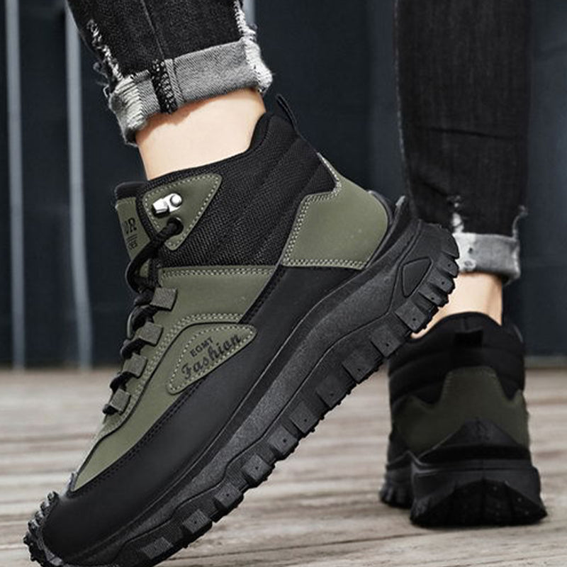 Retro Hiking Boots - Waterproof & Outdoor Friendly