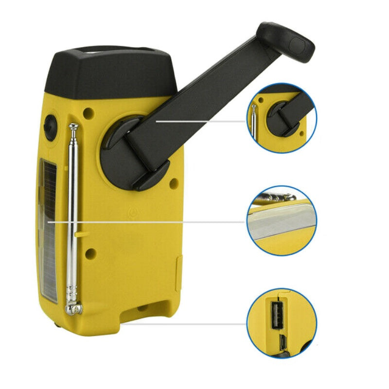 🔥2026 New Arrivals🔥 Multifunctional Portable Solar Emergency Radio