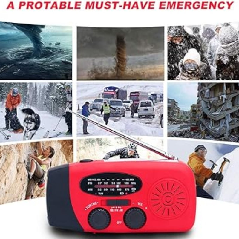 🔥2026 New Arrivals🔥 Multifunctional Portable Solar Emergency Radio