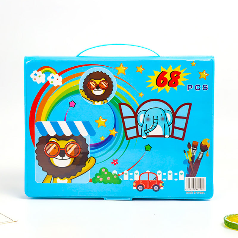 🎨✨ Deluxe 6-in-1 Art Creativity Set - Includes Drawing Tools & 12 Colors for Kids' Creative Development 🧑‍🎨🌟