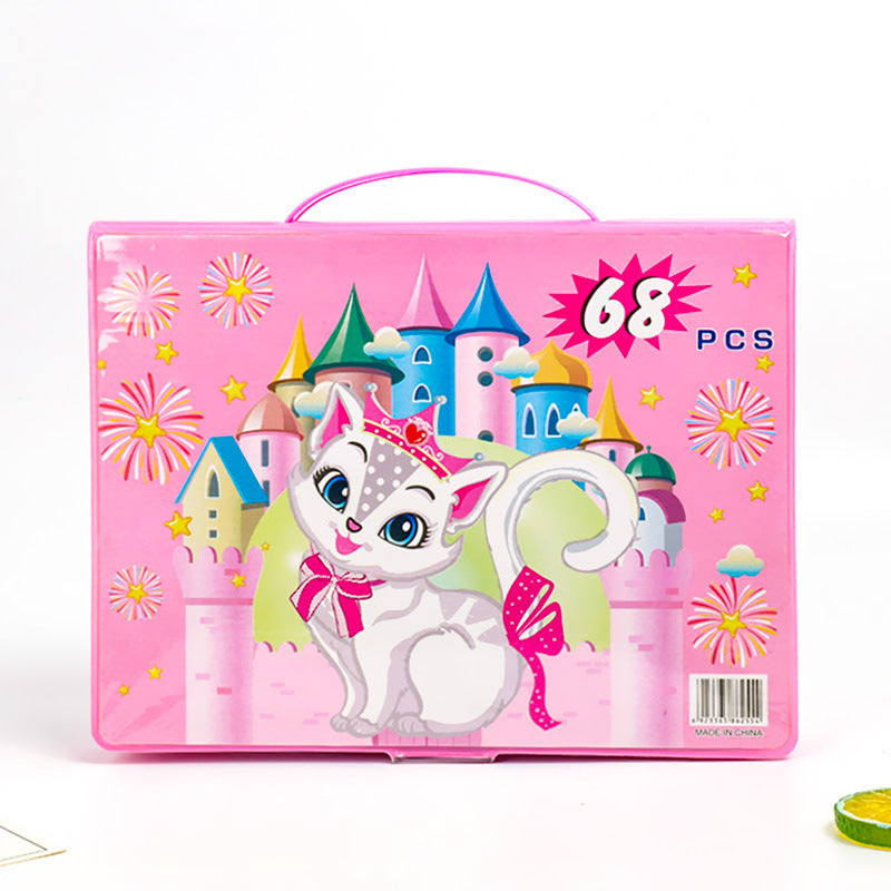 🎨✨ Deluxe 6-in-1 Art Creativity Set - Includes Drawing Tools & 12 Colors for Kids' Creative Development 🧑‍🎨🌟