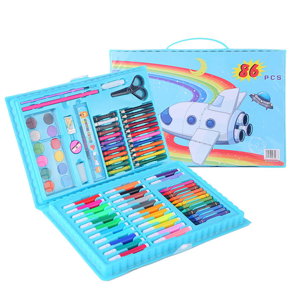 🎨✨ Deluxe 6-in-1 Art Creativity Set - Includes Drawing Tools & 12 Colors for Kids' Creative Development 🧑‍🎨🌟