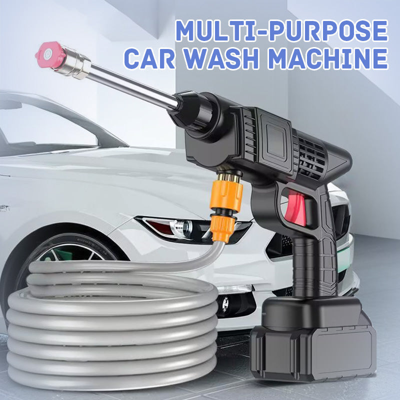 🧼🚗 Portable High-Pressure Car Washer – 1500W Motor, Adjustable Spray Modes & Lightweight Design for Home and Auto Use 💦