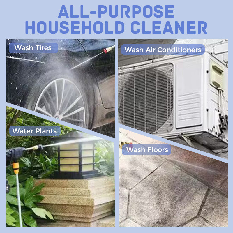 🧼🚗 Portable High-Pressure Car Washer – 1500W Motor, Adjustable Spray Modes & Lightweight Design for Home and Auto Use 💦