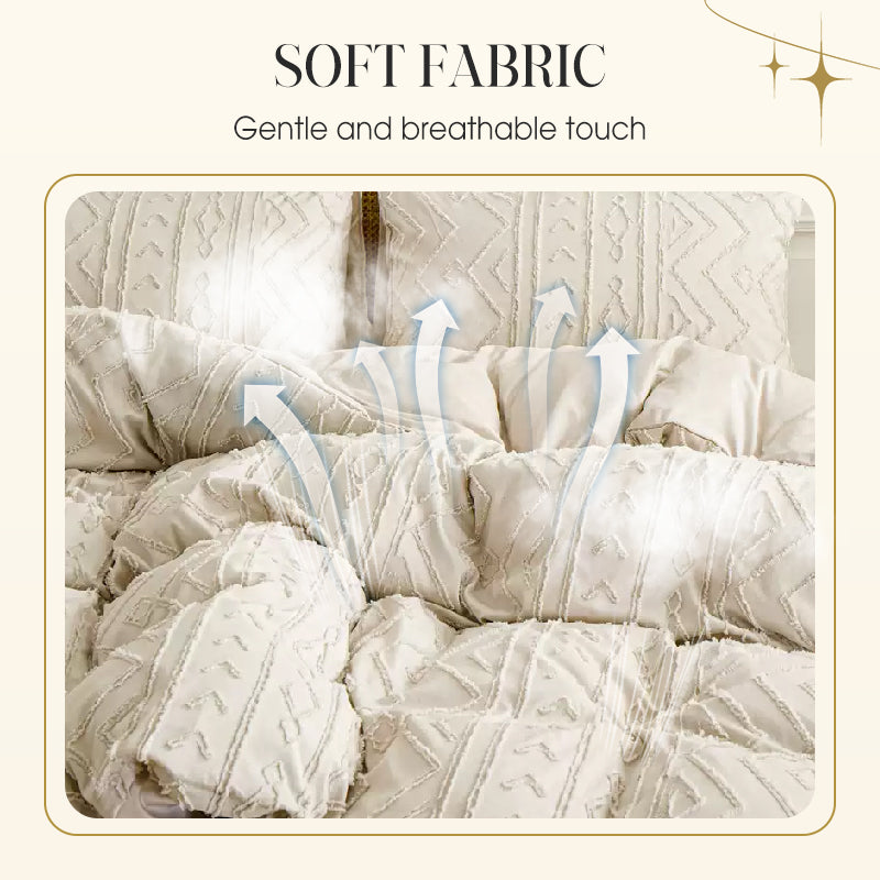 🎄Christmas Luxury Gift｜3-Piece Cutwork Bedding Set - Wrap Your Loved Ones in Holiday Elegance 🛏️🎁