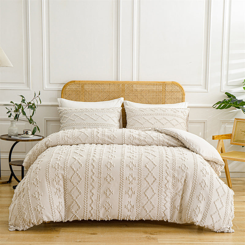 🎄Christmas Luxury Gift｜3-Piece Cutwork Bedding Set - Wrap Your Loved Ones in Holiday Elegance 🛏️🎁