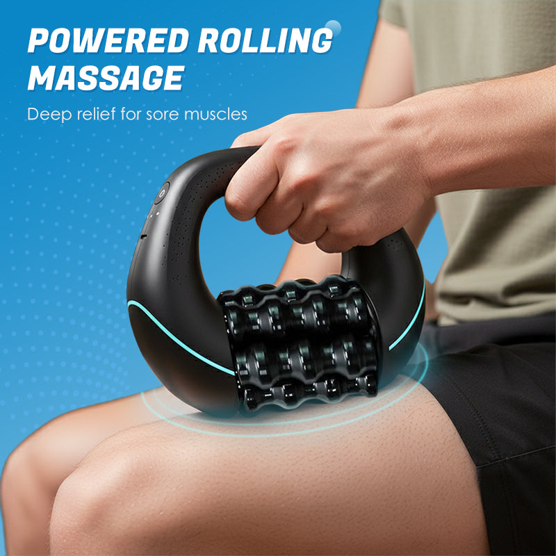 Electric Handheld Rolling Massager