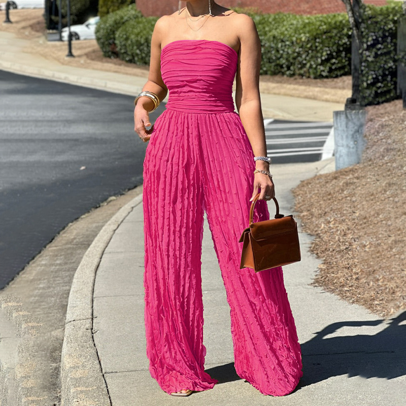 🥂Strapless Statement Jumpsuit | Turn Heads at Every Party ✨