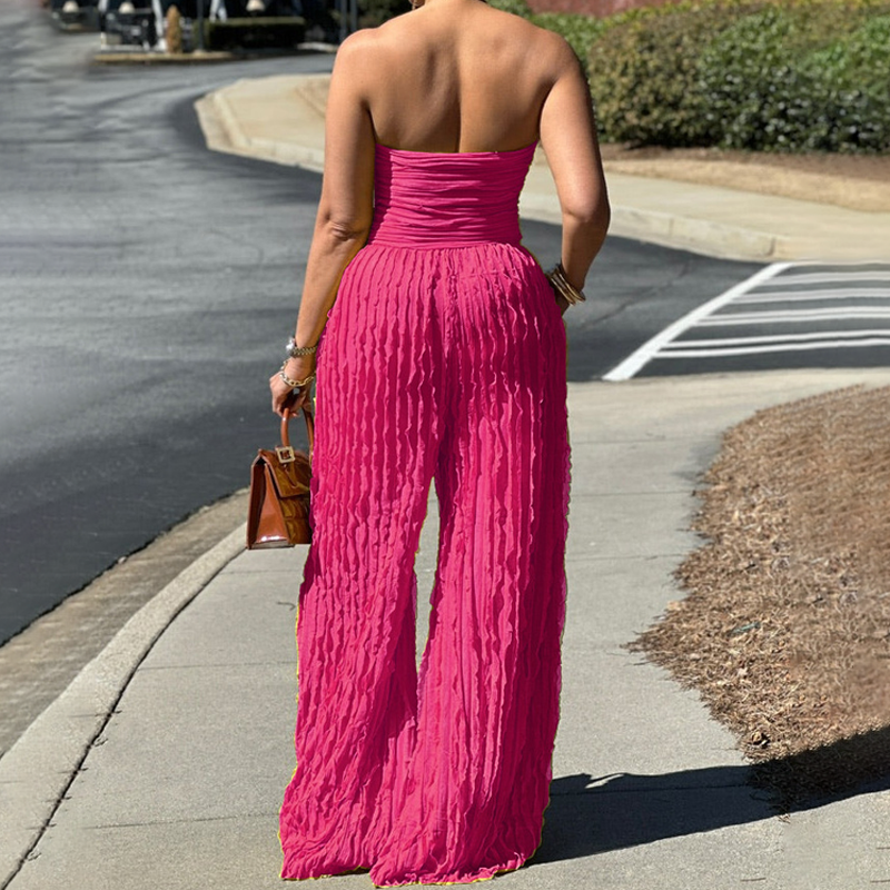 🥂Strapless Statement Jumpsuit | Turn Heads at Every Party ✨