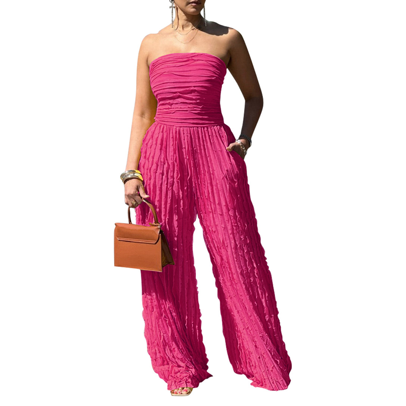 🥂Strapless Statement Jumpsuit | Turn Heads at Every Party ✨