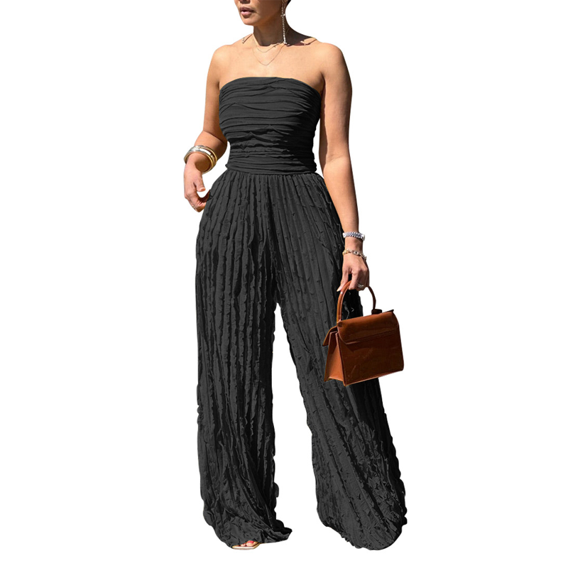 🥂Strapless Statement Jumpsuit | Turn Heads at Every Party ✨
