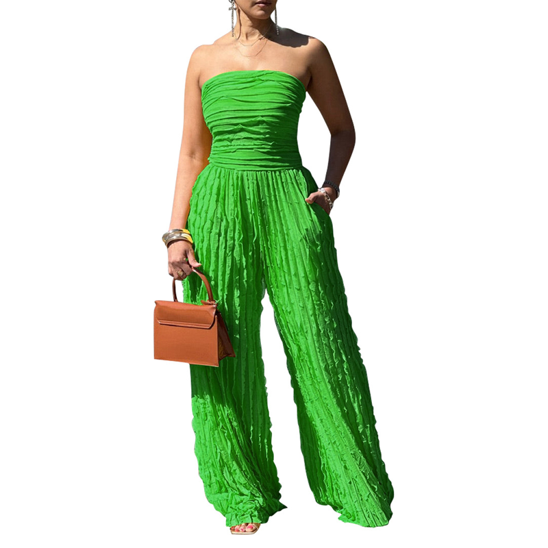 🥂Strapless Statement Jumpsuit | Turn Heads at Every Party ✨