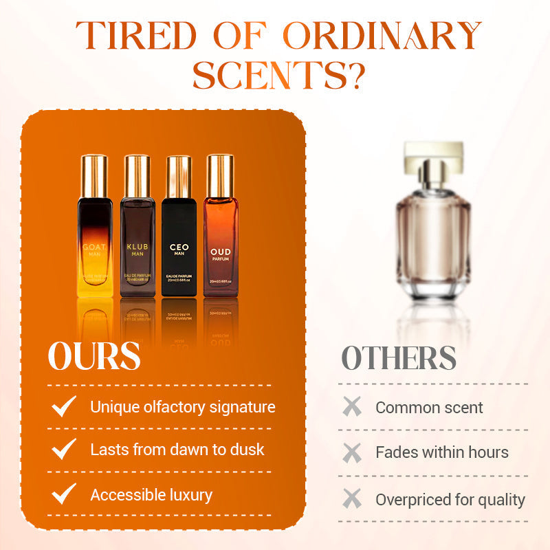 🎈Long-lasting men's perfume gift set (1 set with 4 bottles)