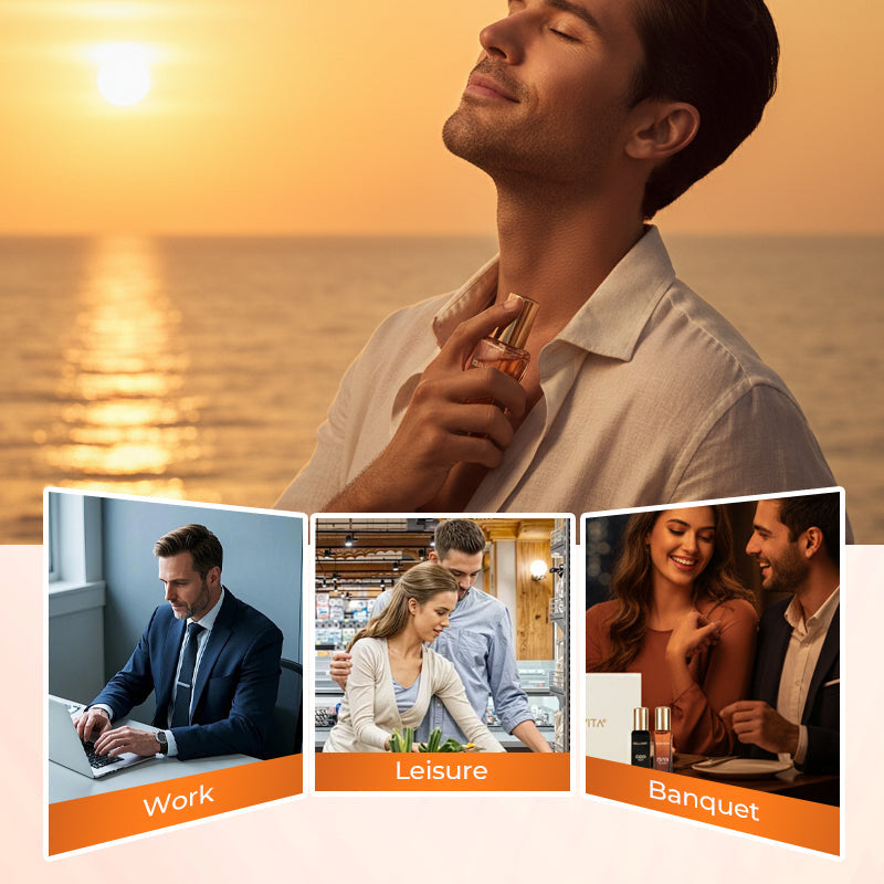 🎈Long-lasting men's perfume gift set (1 set with 4 bottles)