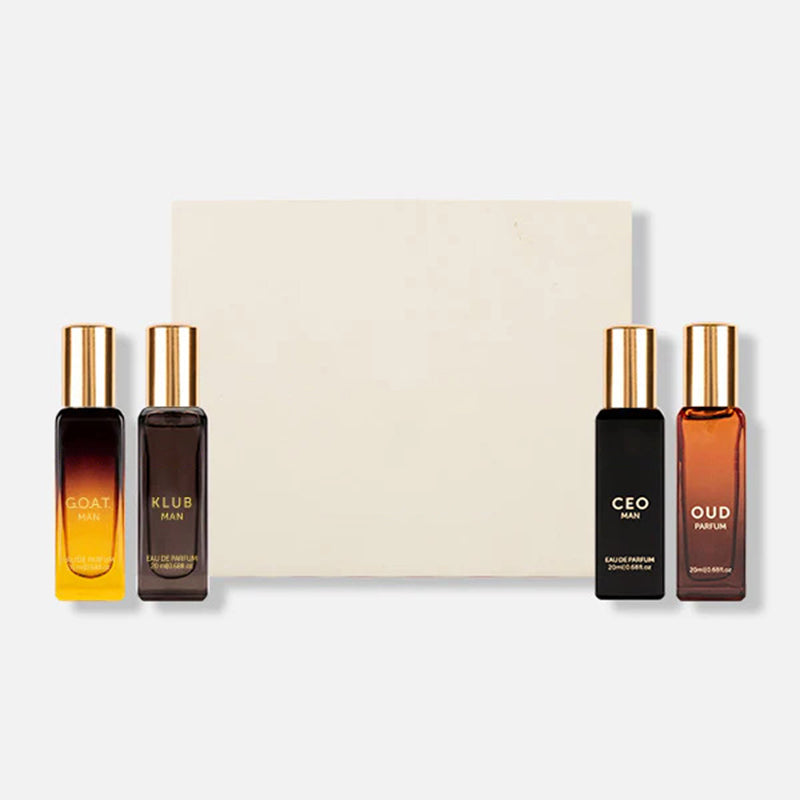 🎈Long-lasting men's perfume gift set (1 set with 4 bottles)