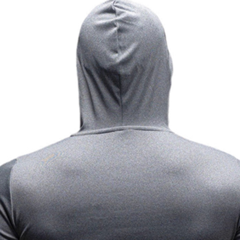🎁 Men's Stretch-Fit Long Sleeve Fitness Hoodie
