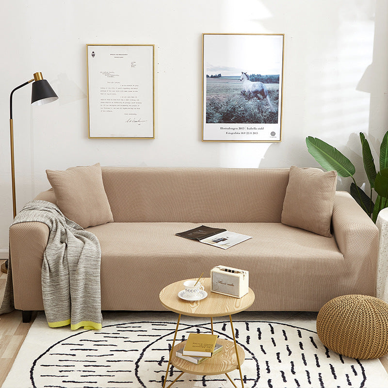 Jacquard Knitted Stretch Sofa Cover