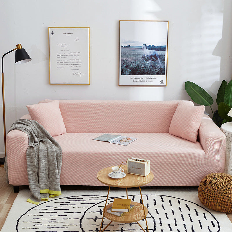 Jacquard Knitted Stretch Sofa Cover