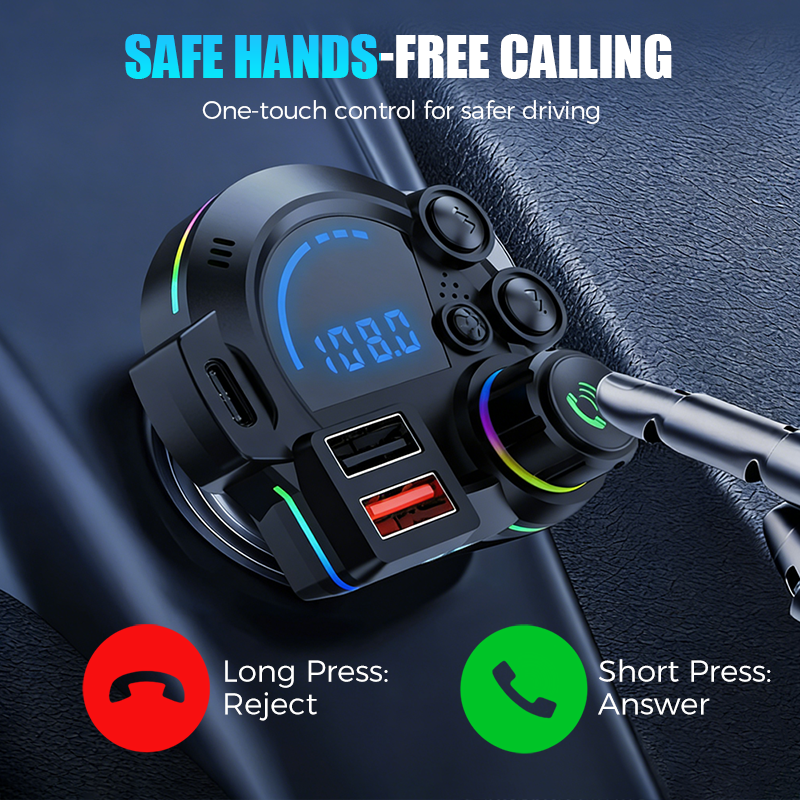 Hands-Free FM Transmitter