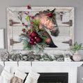 Christmas Dressage Wood HorseHead