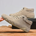 🔥Summer Hot Sale 🔥Italian Handmade Suede Velcro High Boots