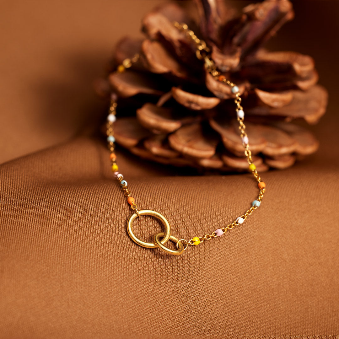 Friendship Bracelet In Silver / Gold Color