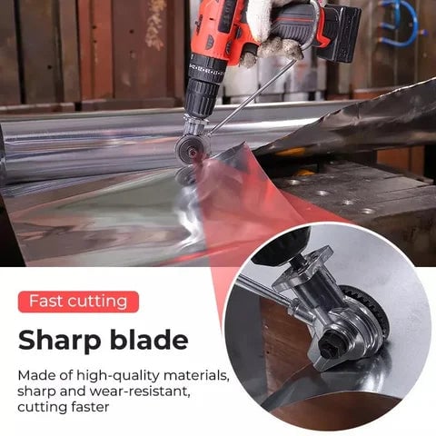 🔧 Universal Drill Shears Attachment