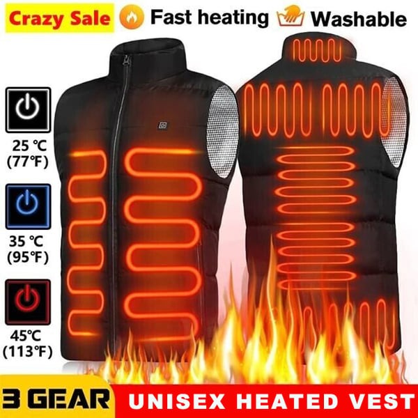 2024 New Unisex Warming Heated Vest