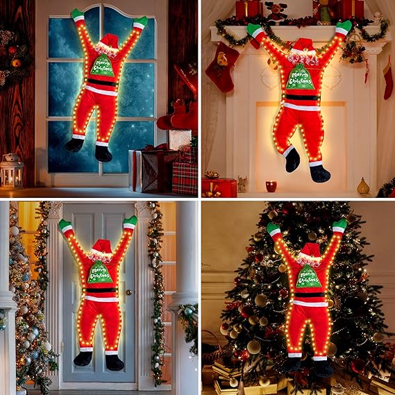 Christmas Hanging Santa Claus