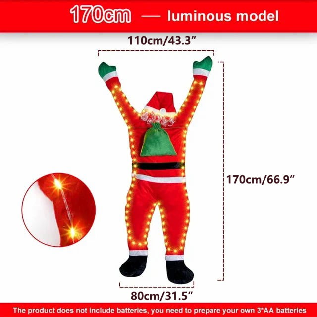 Christmas Hanging Santa Claus