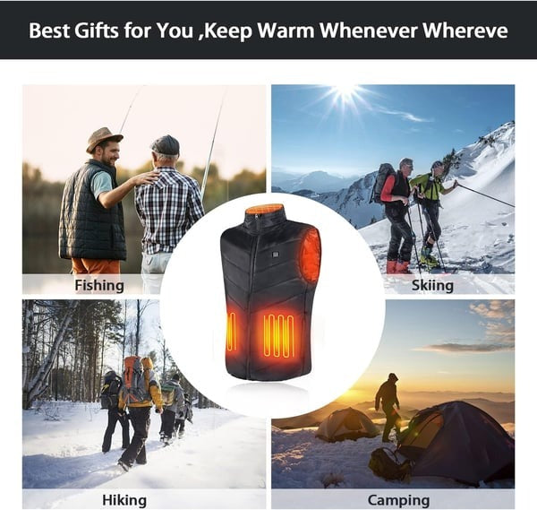 2024 New Unisex Warming Heated Vest