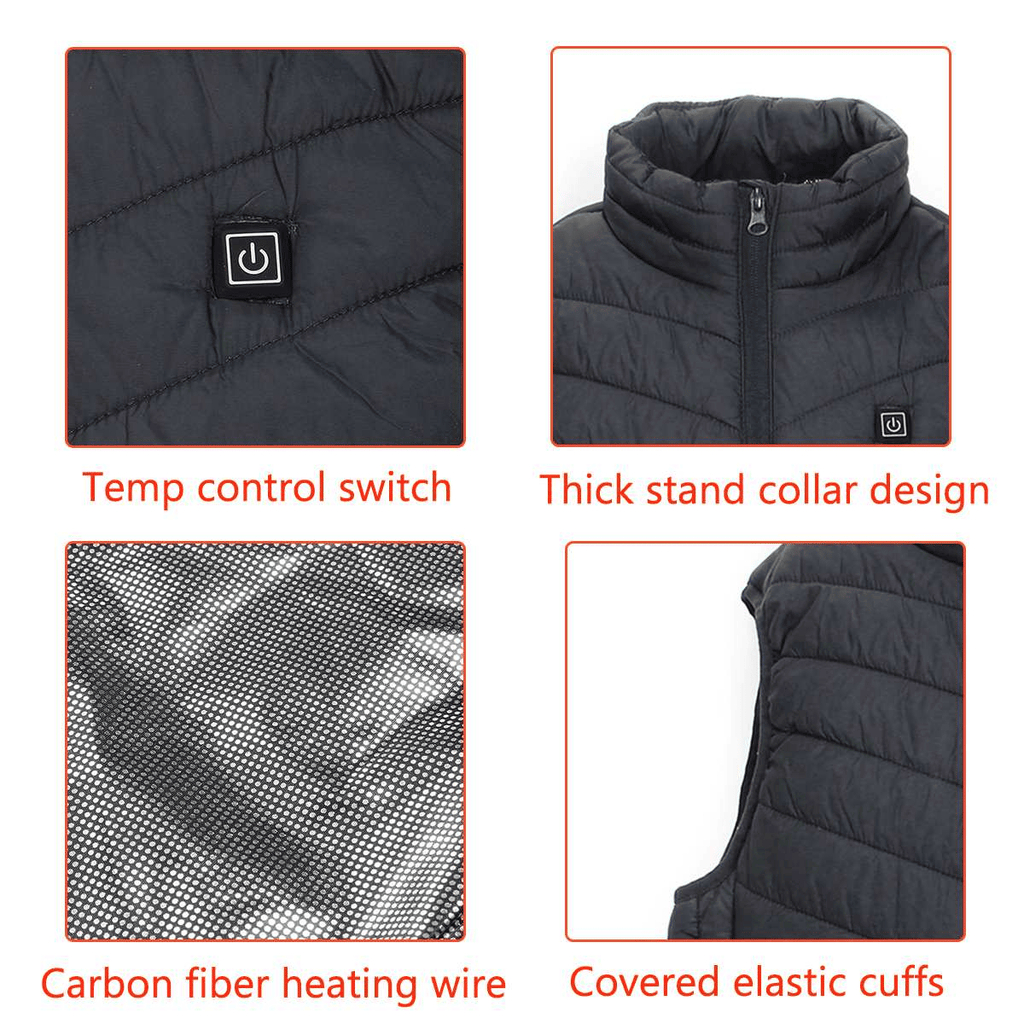 2024 New Unisex Warming Heated Vest