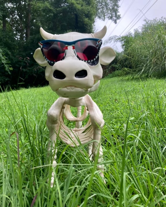 Halloween Sale -Cow & Horse Skeleton Halloween Decorative Prop