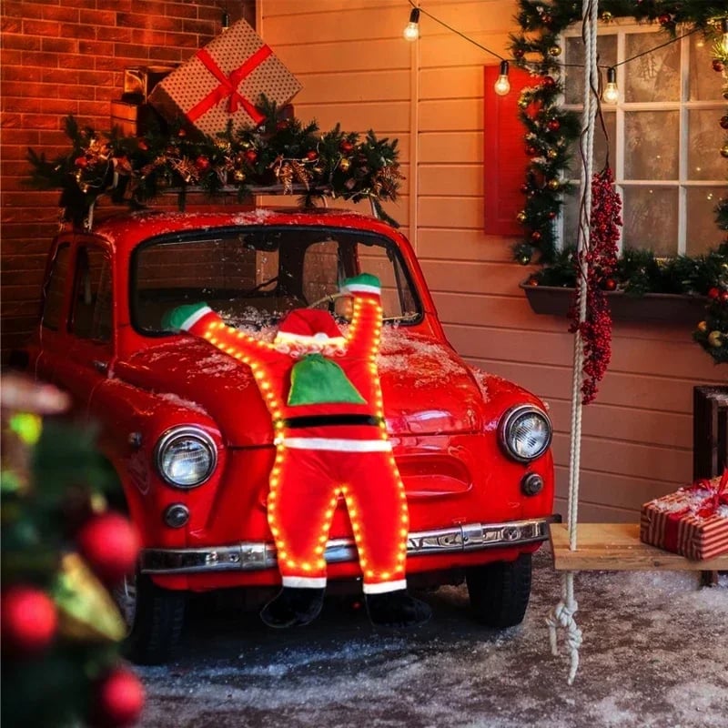 Christmas Hanging Santa Claus