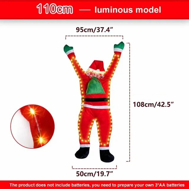 Christmas Hanging Santa Claus