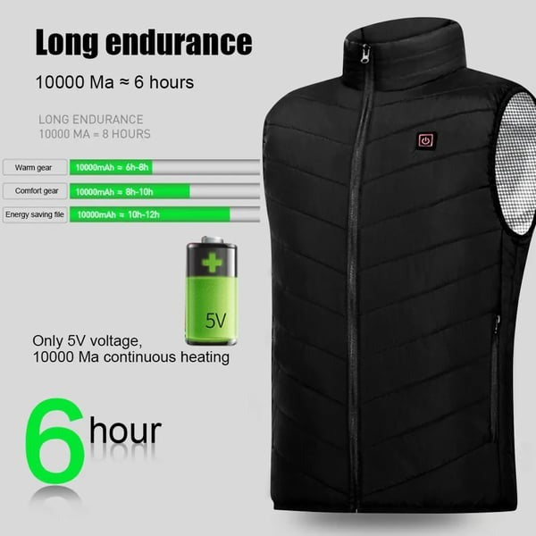 2024 New Unisex Warming Heated Vest