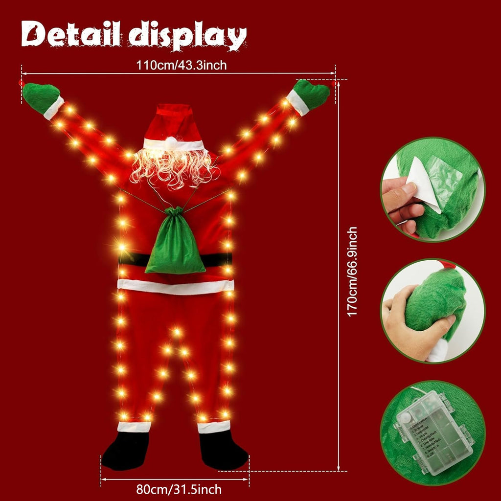 Christmas Hanging Santa Claus