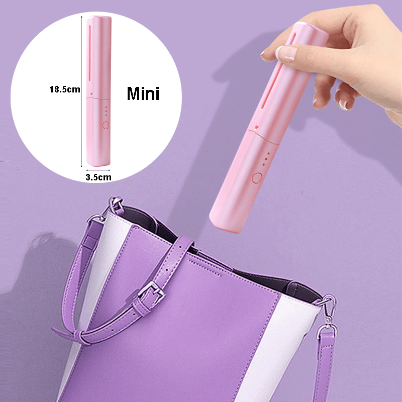 🔥Rechargeable Mini Hair Straightener (BUY MORE SAVE MORE )