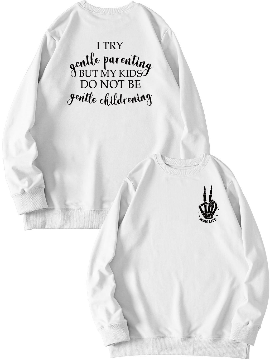 Halloween sale -Spooky Skeleton Sweatshirt