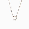Three Generations Triple Stone Necklace