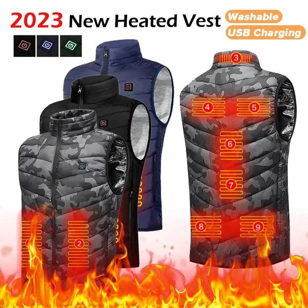 2024 New Unisex Warming Heated Vest