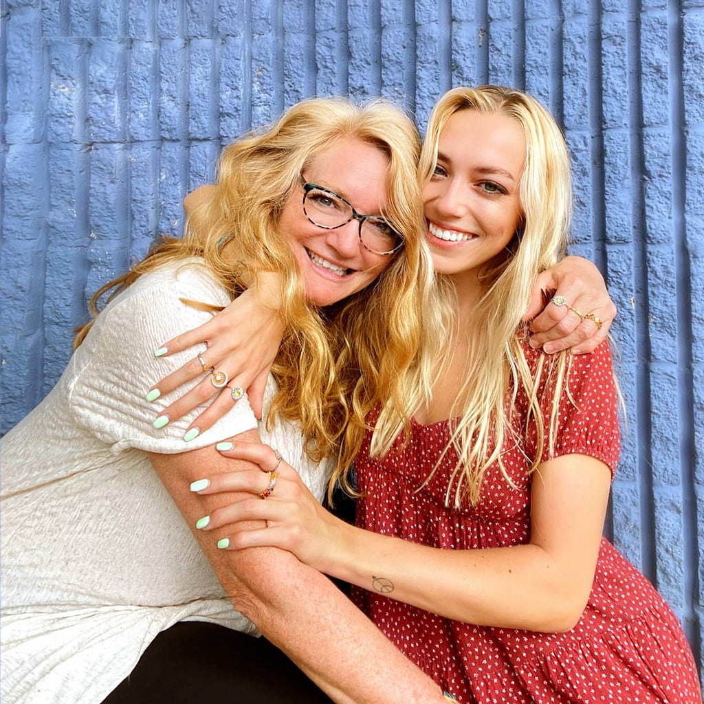 Mom Daughter Squad Interlocking Necklace